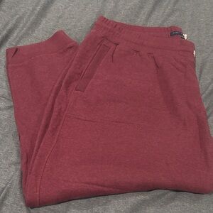 Men's Tommy Hilfiger Burgundy Sweatpants